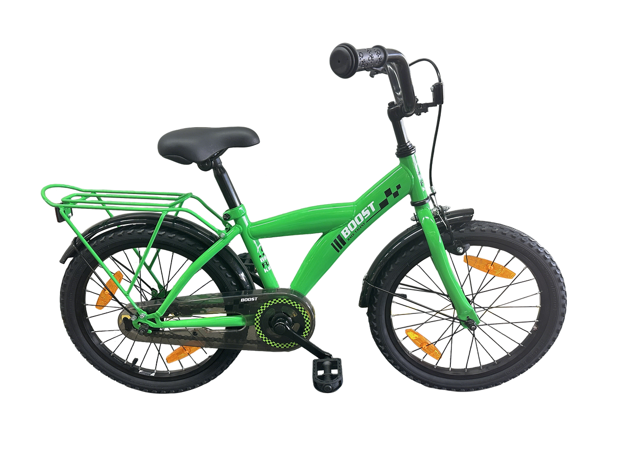 Bicicleta infantil Bikefun boost 18 polegadas com cubo de freio - verde