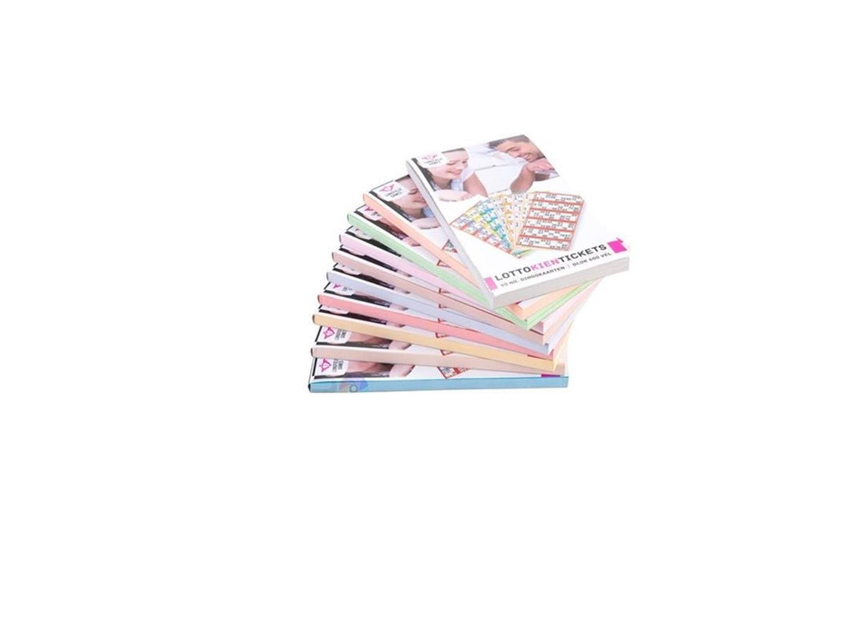 Engelhart bingo cards 100 sheets, 600 cards
