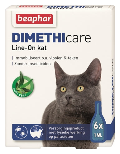 Beaphar Dimethicare line-on kočka proti blechám a klíšťata