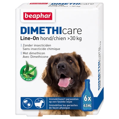 Beaphar Dimethicare line-on hond tegen vlooien en teken