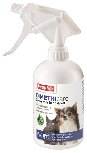 Beaphar DiMethicare Spray Dog Cat Cat contre les puces et les tiques