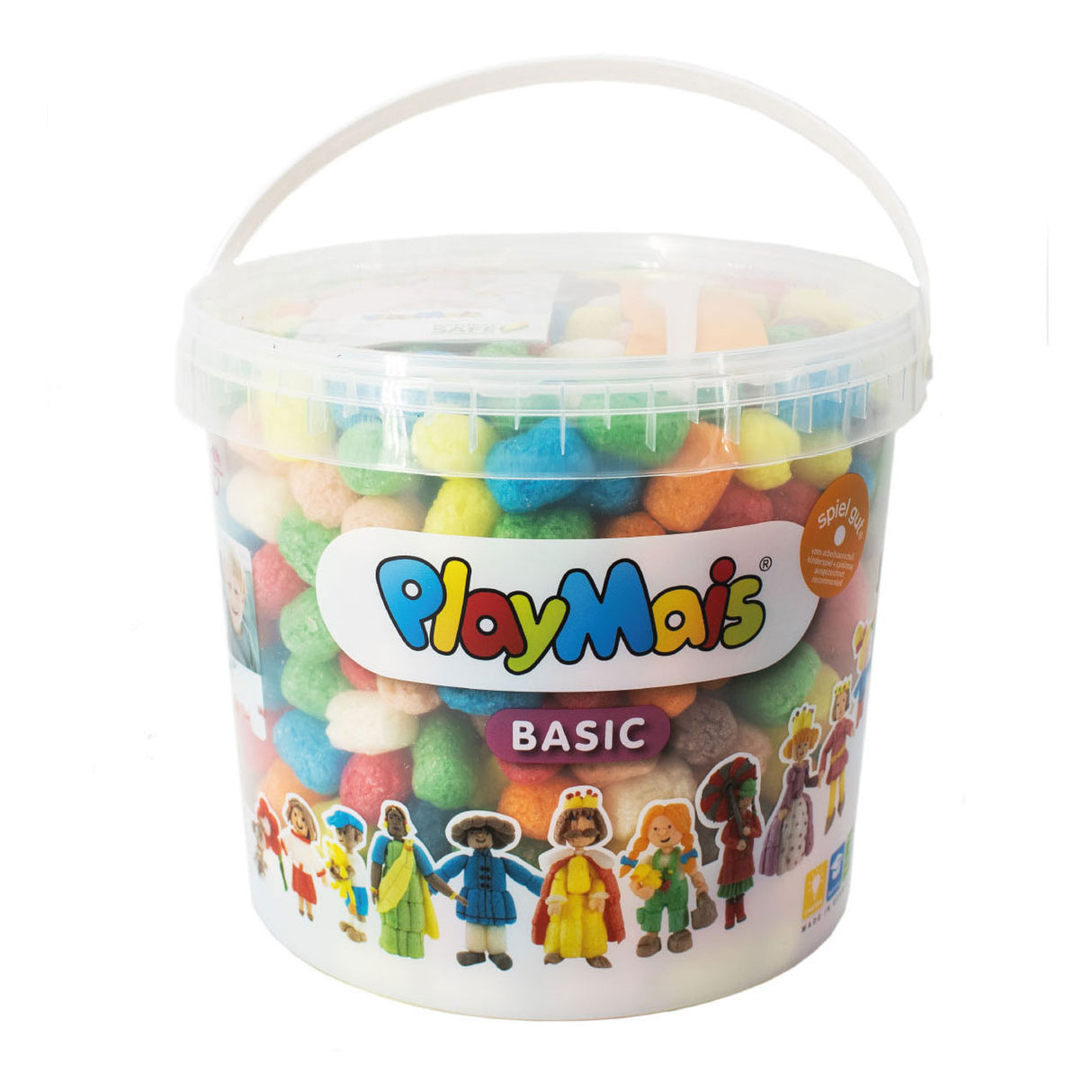 Playmais PlayMais Basic Emmer 5 Liter (> 500 Stukjes)