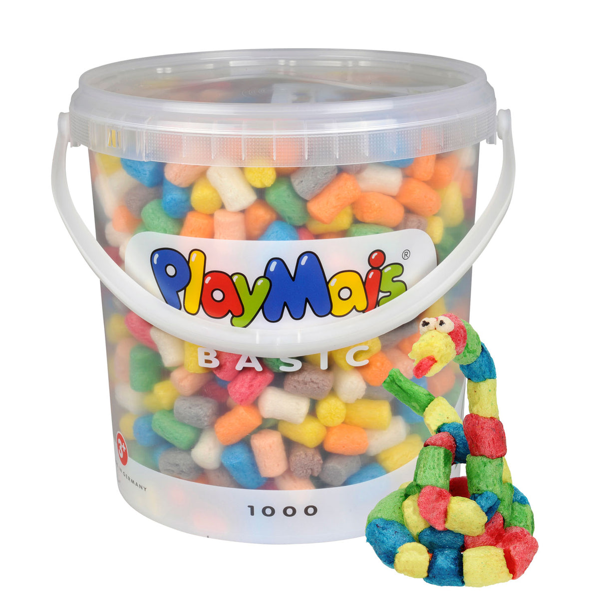 Playmais PlayMais Basic Emmer 10 Liter (> 1000 Stukjes)