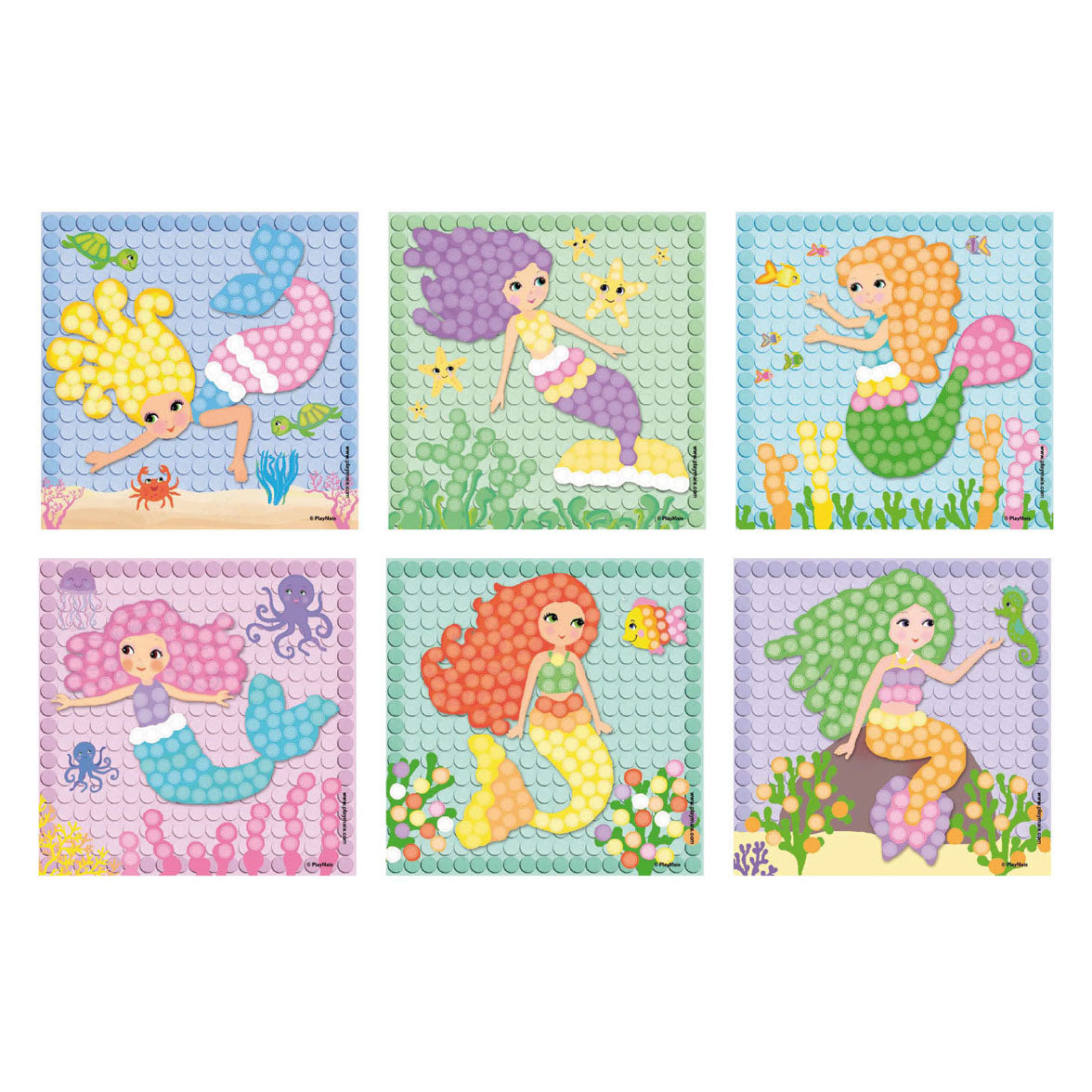 Jbm playmais mosaic mermaid
