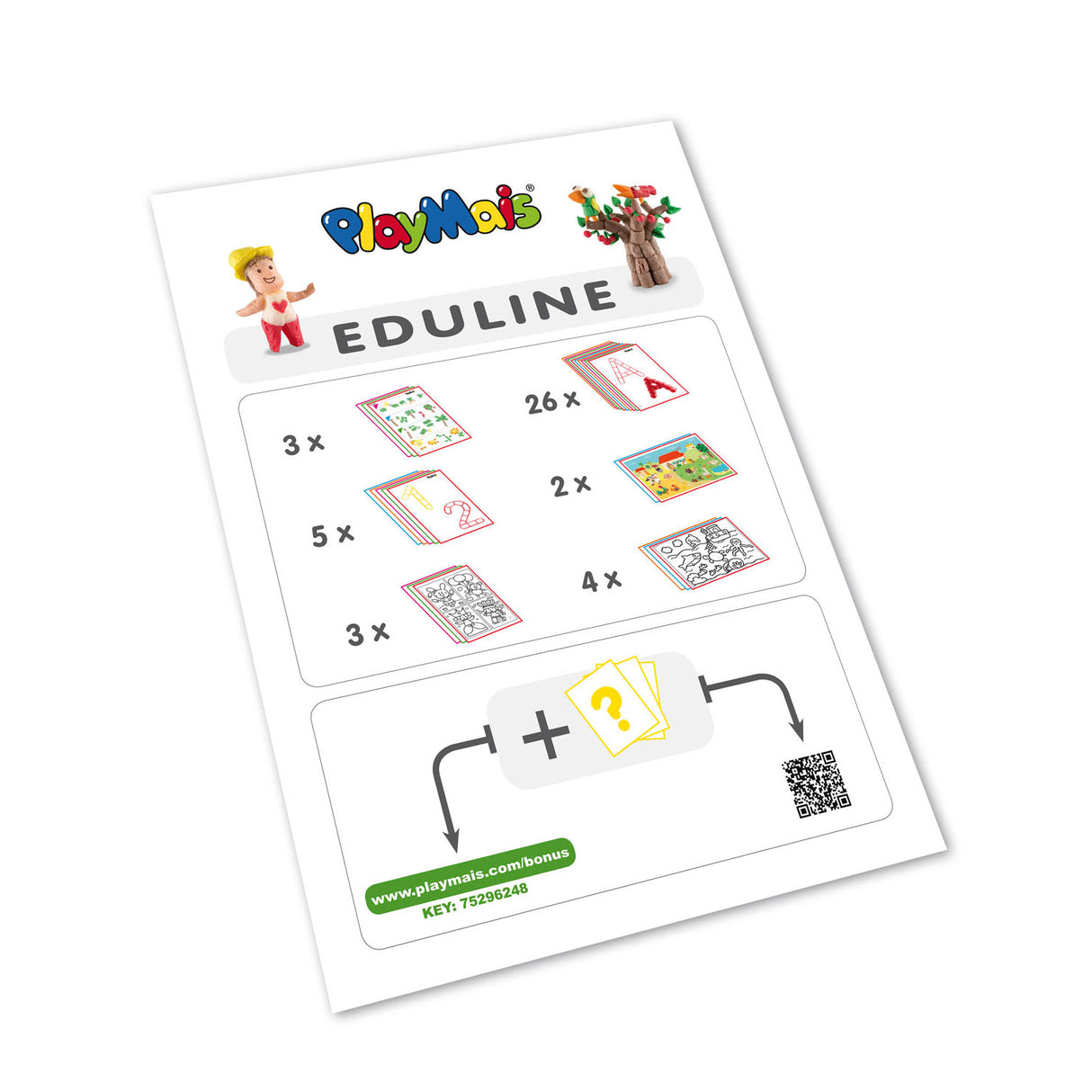 Playmais PlayMais Eduline Instructieboek