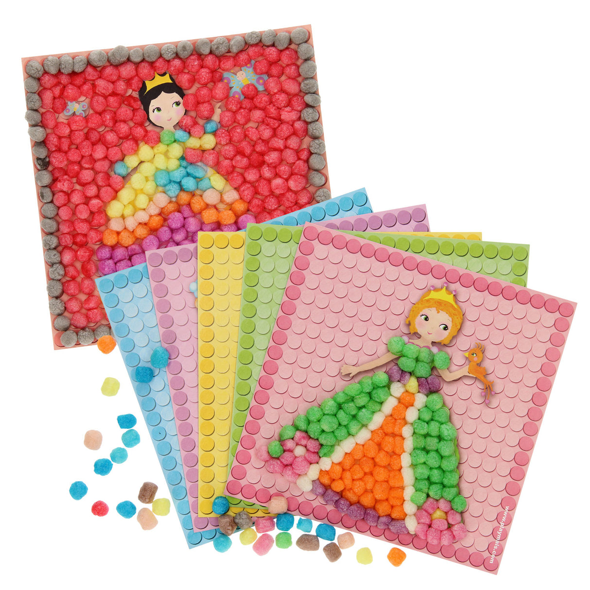 Playmais PlayMais Mosaic Kaarten Versieren Prinses