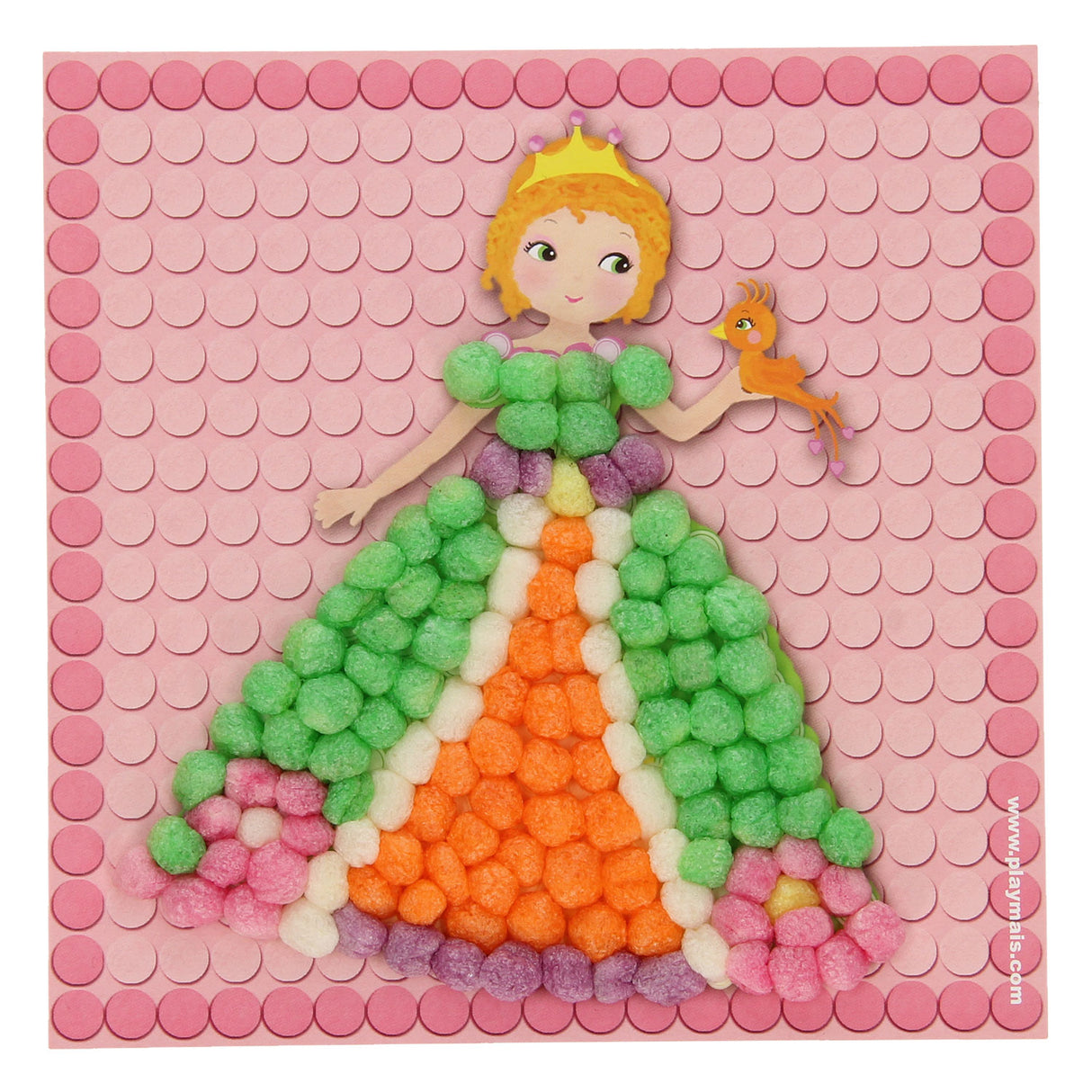 Playmais PlayMais Mosaic Kaarten Versieren Prinses