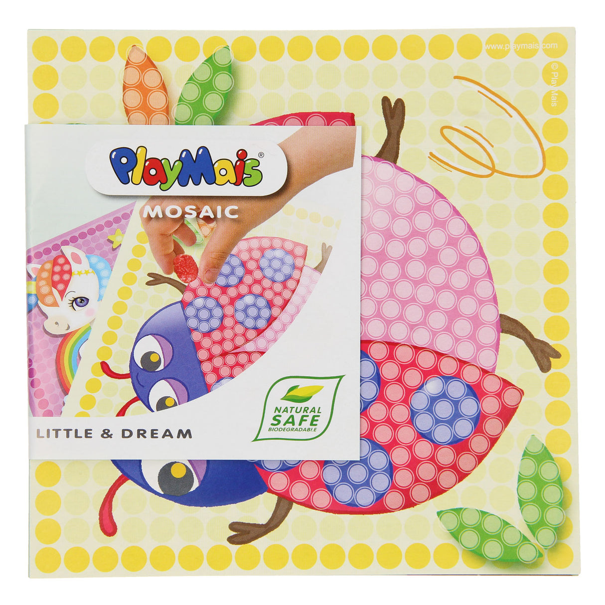 Playmais PlayMais Mosaic Kaarten Versieren Insecten