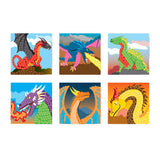 Playmais playmais mosaic cartes décorer dragon fantastique