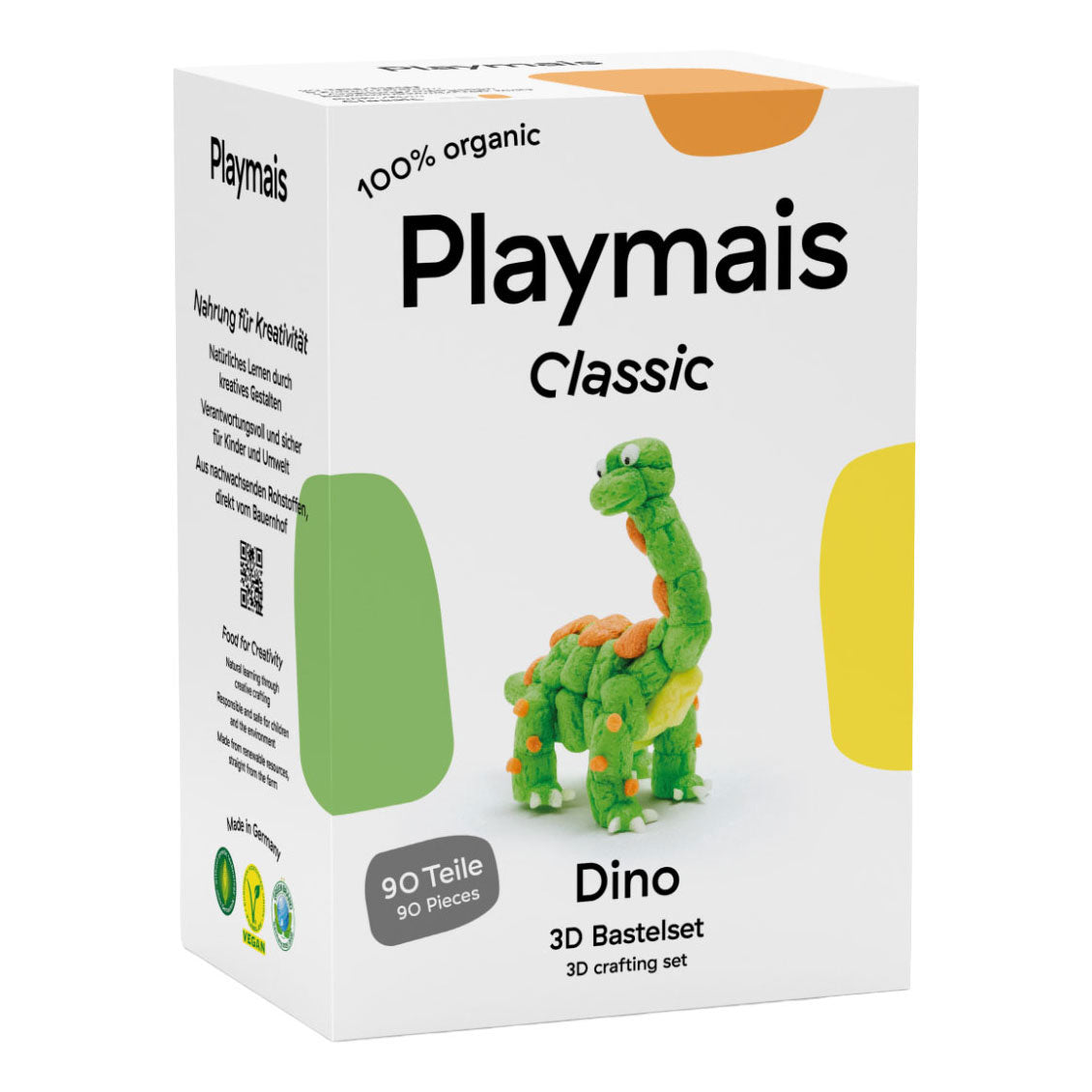 Playmais classic 3d dino - 90 pieces