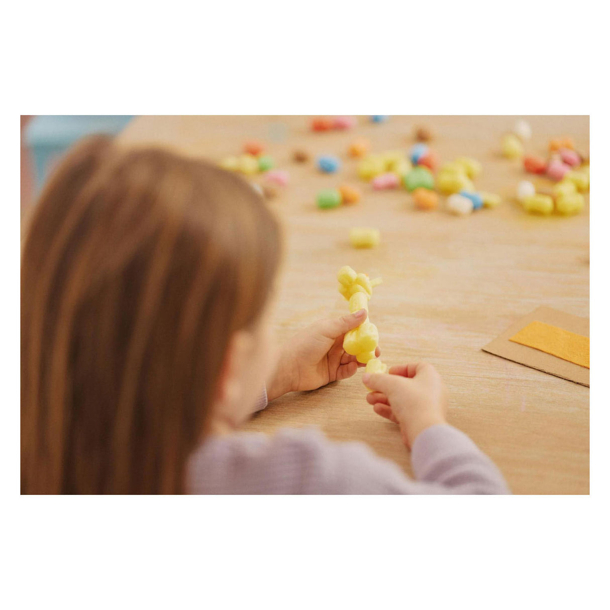 Playmais classic 3d giraffe - 90 pieces