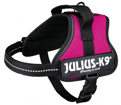 Julius K9 Power-Harnas Tuig pro štítky Fuchsia