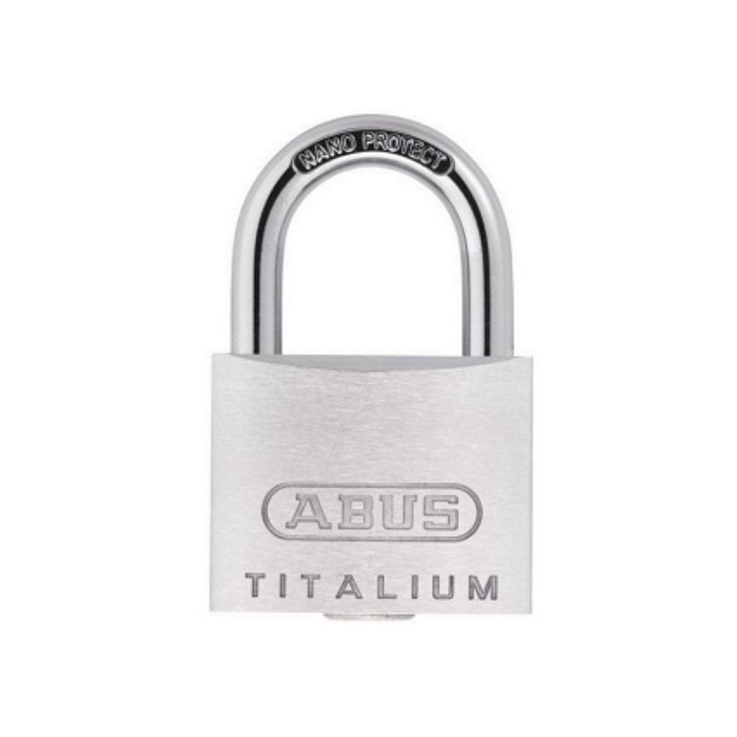 ABUS TItalium 64TI 30 PADLOCK - 30 mm - šedá