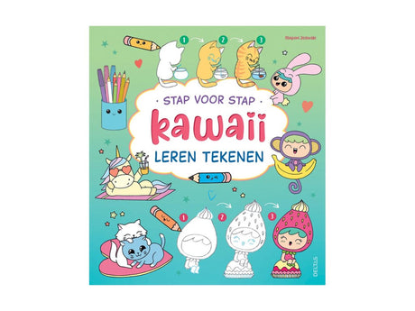 Foghlaim conas deltas kawaii a tharraingt céim ar chéim