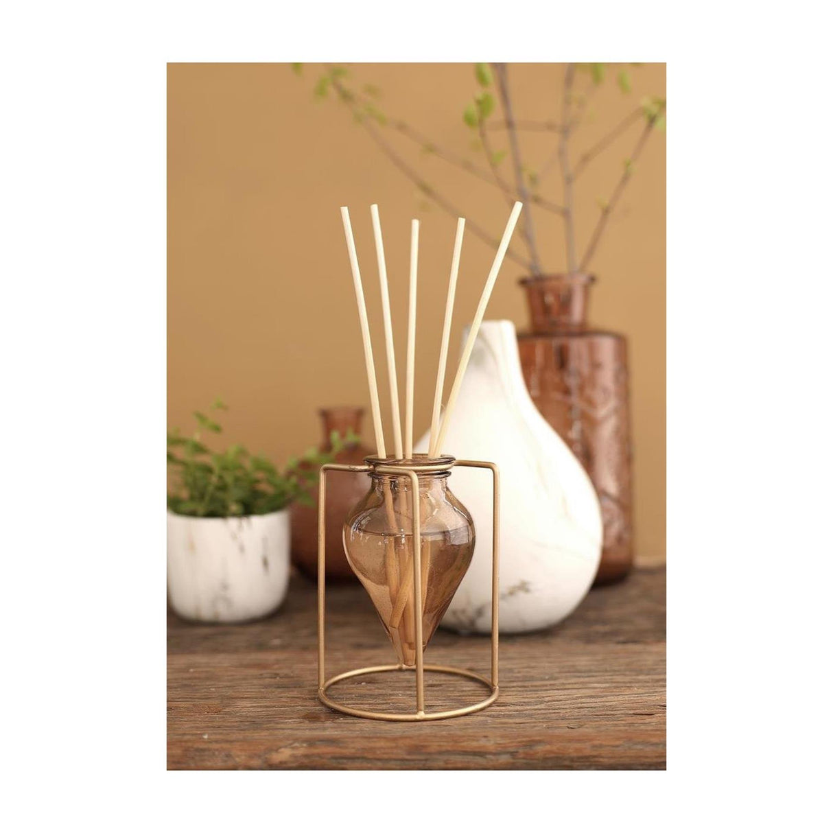 Ideer 4 årstider diffuser bris rav ø8,5xh22cm