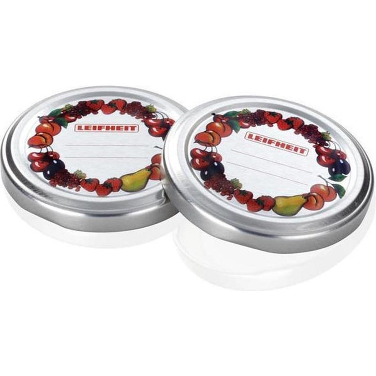 Leifheit spare lids jam jar lid ã˜5.7cm for preserving glass set of 10 pieces packed in a box