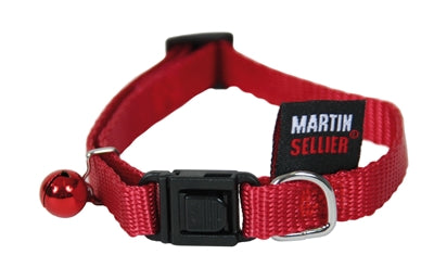 Martin Cat Collar Nylon Uni Red