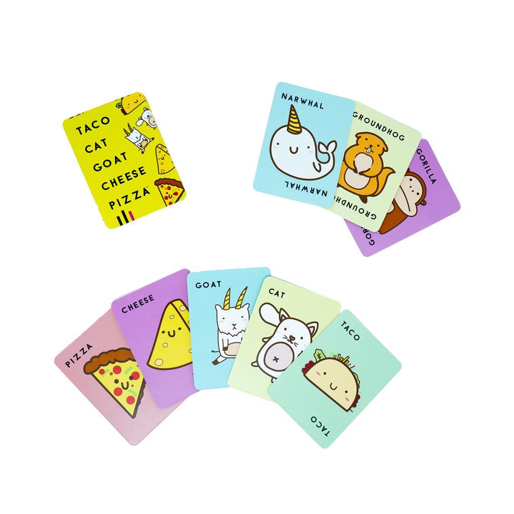 Geronimo Games Taco Cat Goat Cheese Pizza Card Game