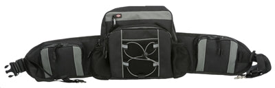 Trixie hip bag adjustable black gray