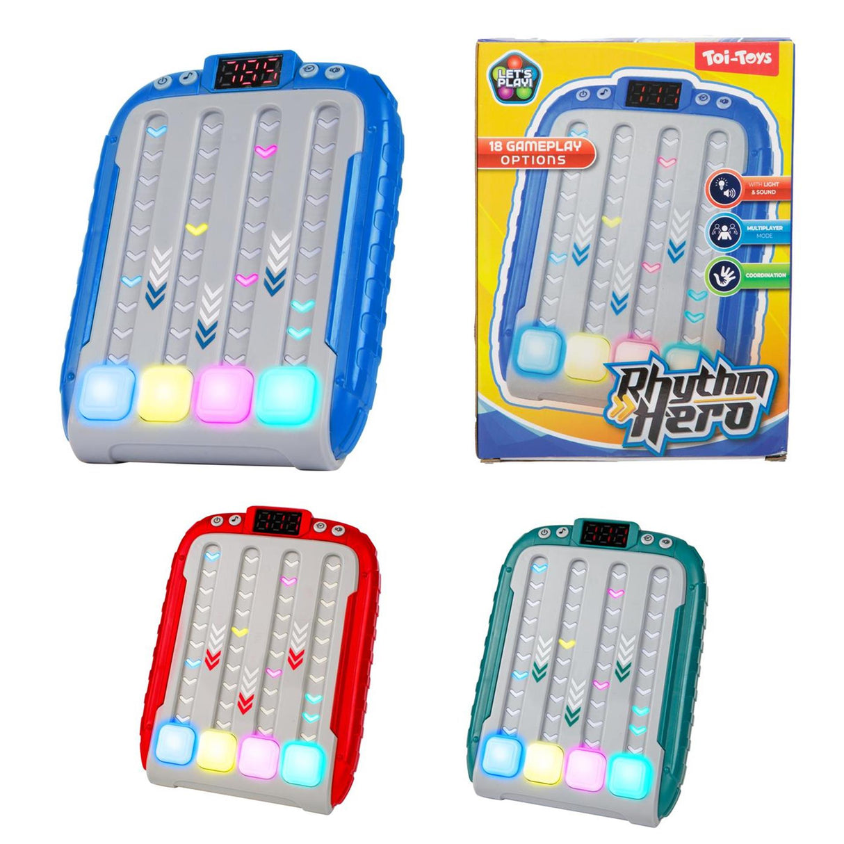 Toi-Spillsaachen elektronesch Spill Rhythmus Held