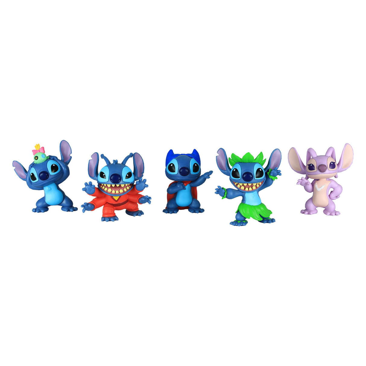 Spectron Disney Stitch - Ensemble de 5 figurines de jeu