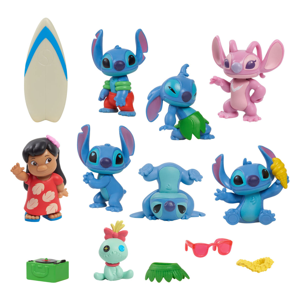 Spectron Stitch Deluxe Figures Play Set, 13dlg.