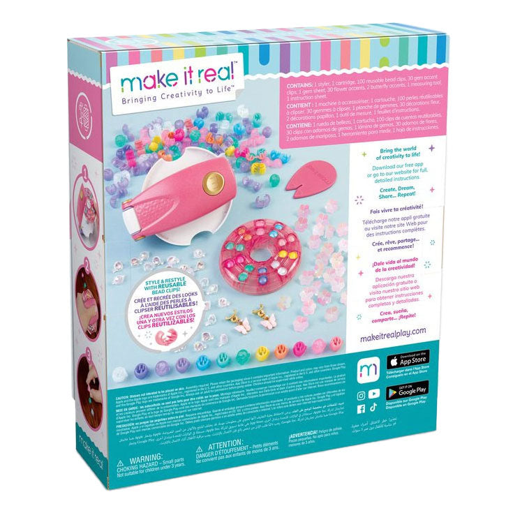 Spectron Make It Real Decorate your hair with Beads and Charm Set