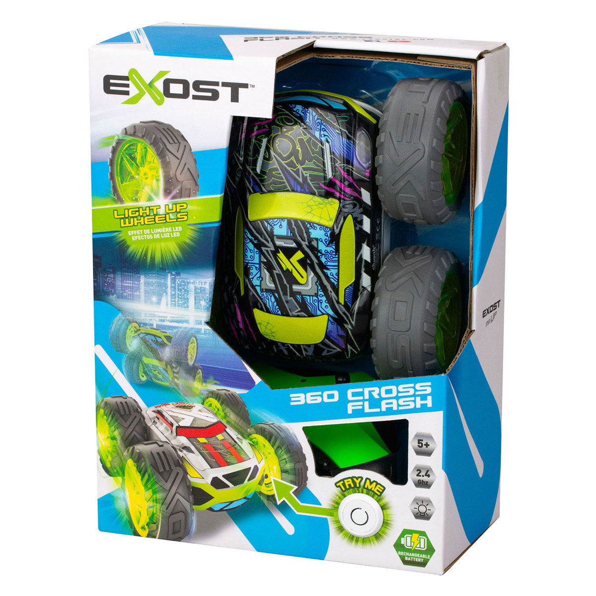 Spectron Exost RC 360 Cross Flash Amazon Green Autorible Car