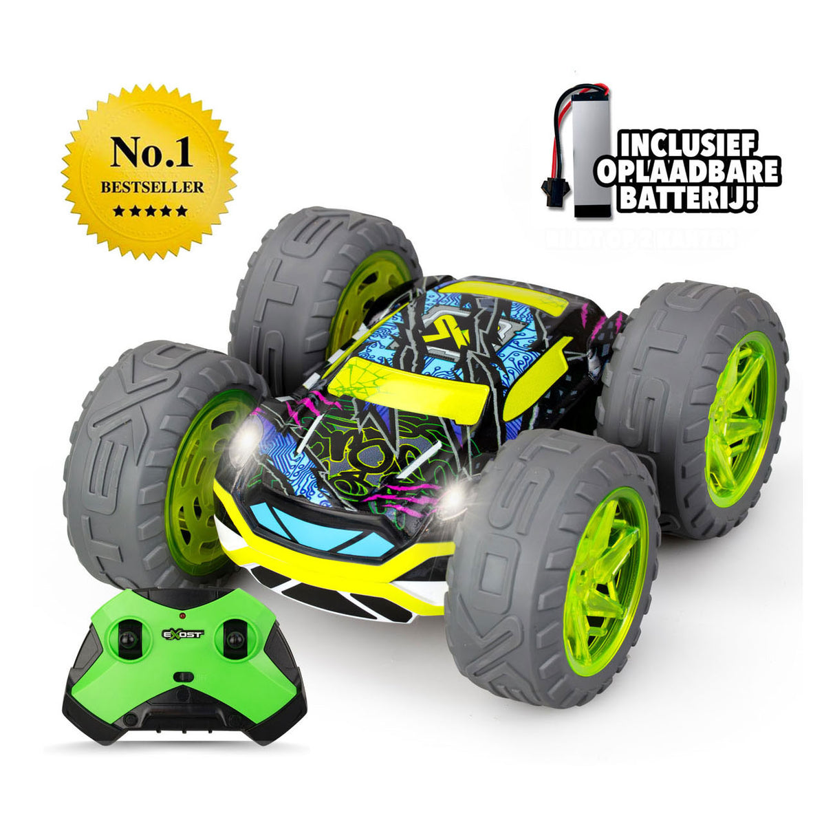 Spectron Exost RC 360 Cross Flash Amazon Green Cermable Car