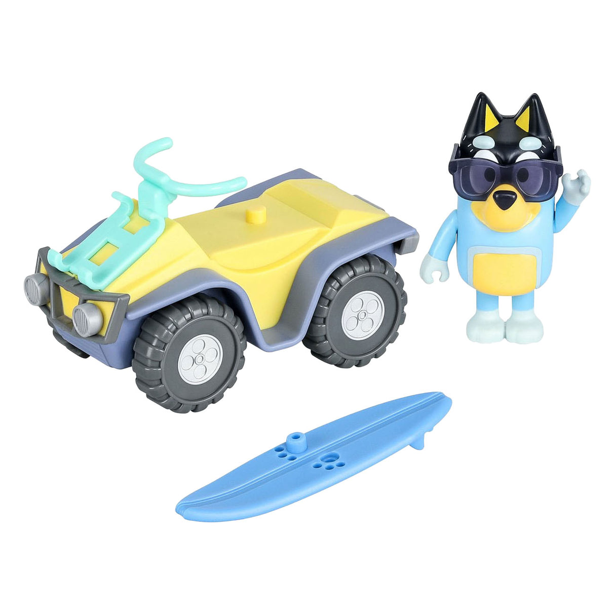 Moose Toys Bluey Beach Quad Speel figura