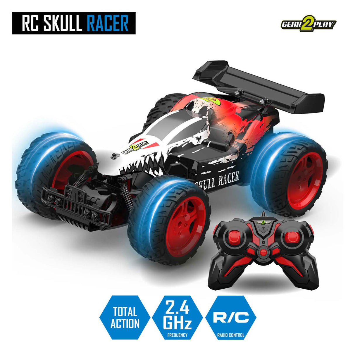 Spectron rc skull racer controlled car 1:10