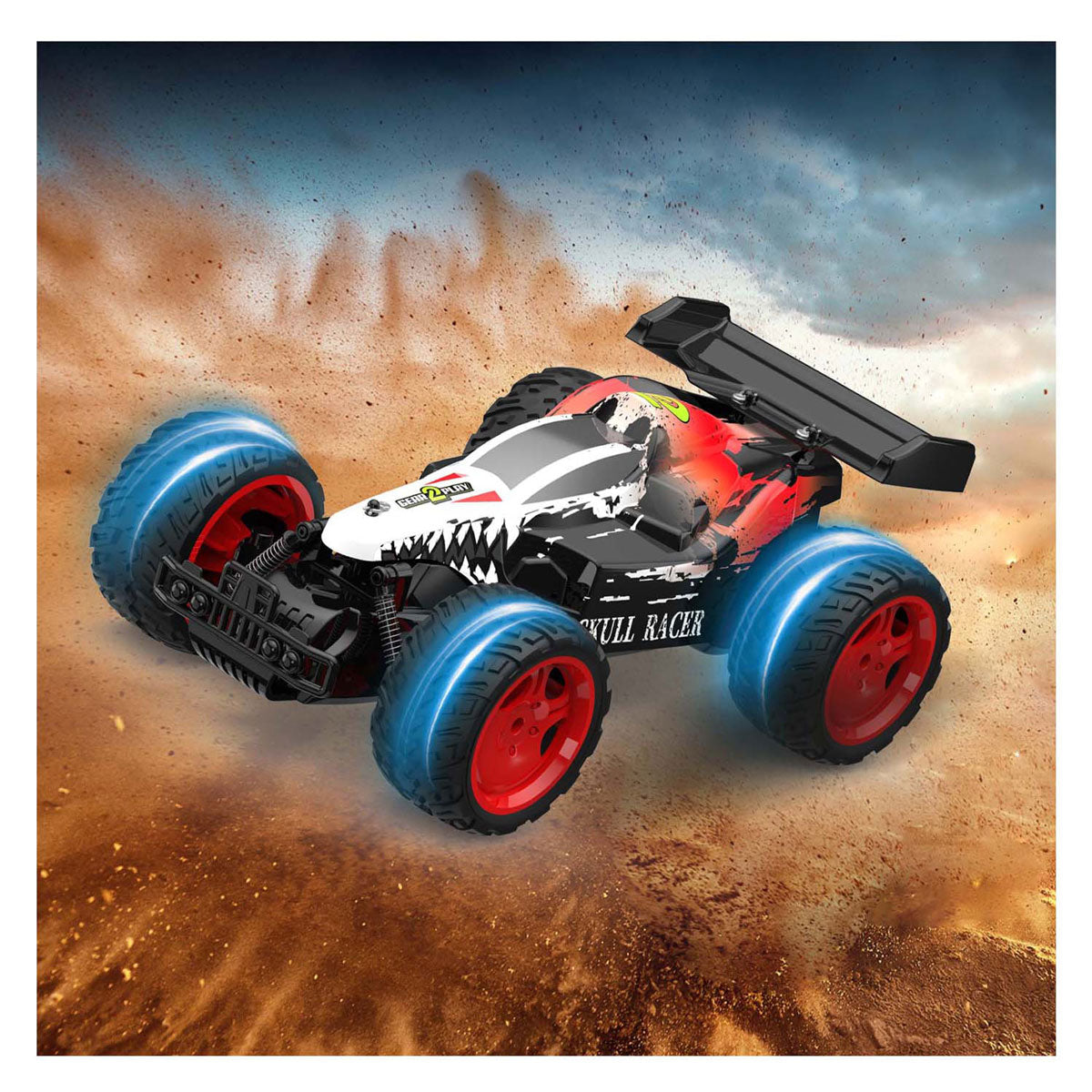 Spectron rc skull racer controlled car 1:10