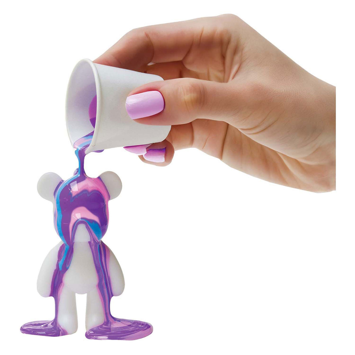 Spectron Marmer Look Bär Keychain Set