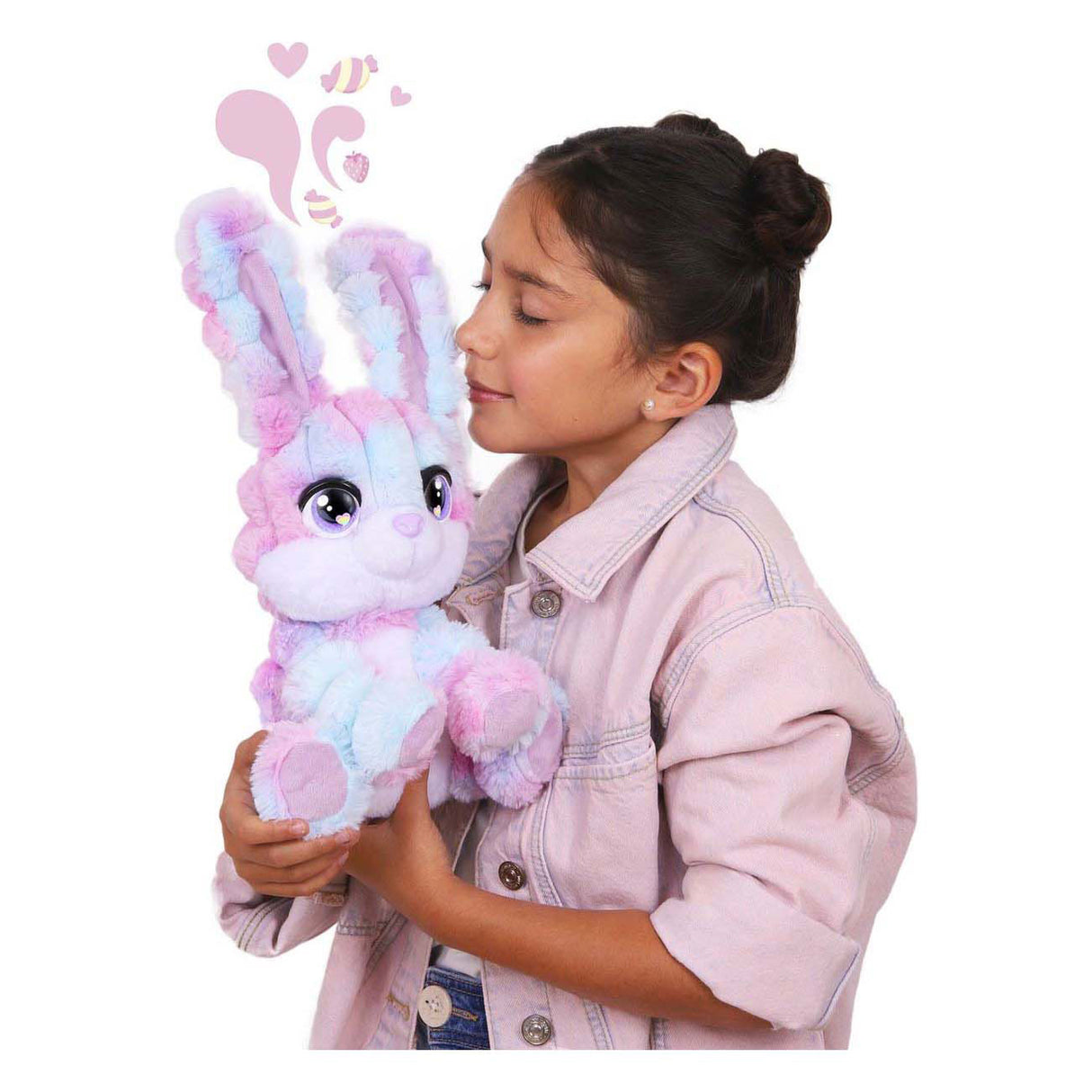 Spectron cotton cuties bunny - scented cotton candy cuddly toy - 30cm