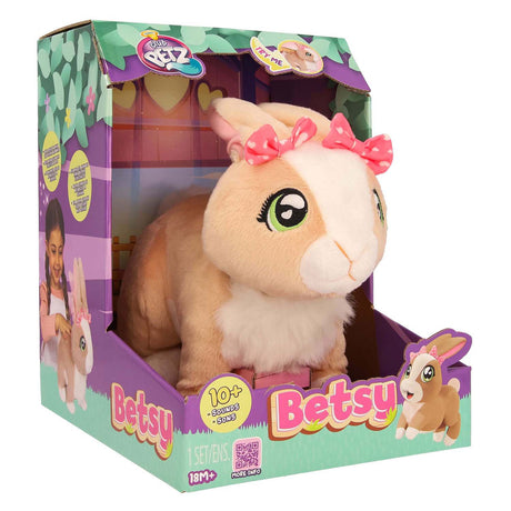 Bréagán plush idirghníomhach club Spectron petz betsy browny coinín