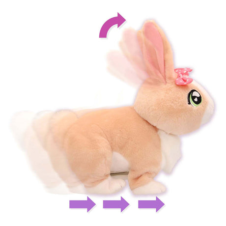 Bréagán plush idirghníomhach club Spectron petz betsy browny coinín