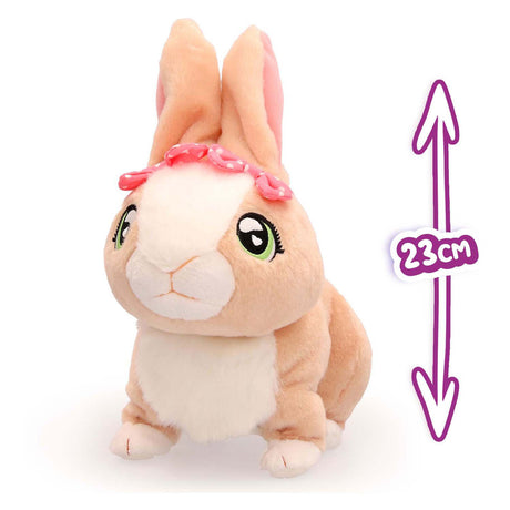 Bréagán plush idirghníomhach club Spectron petz betsy browny coinín