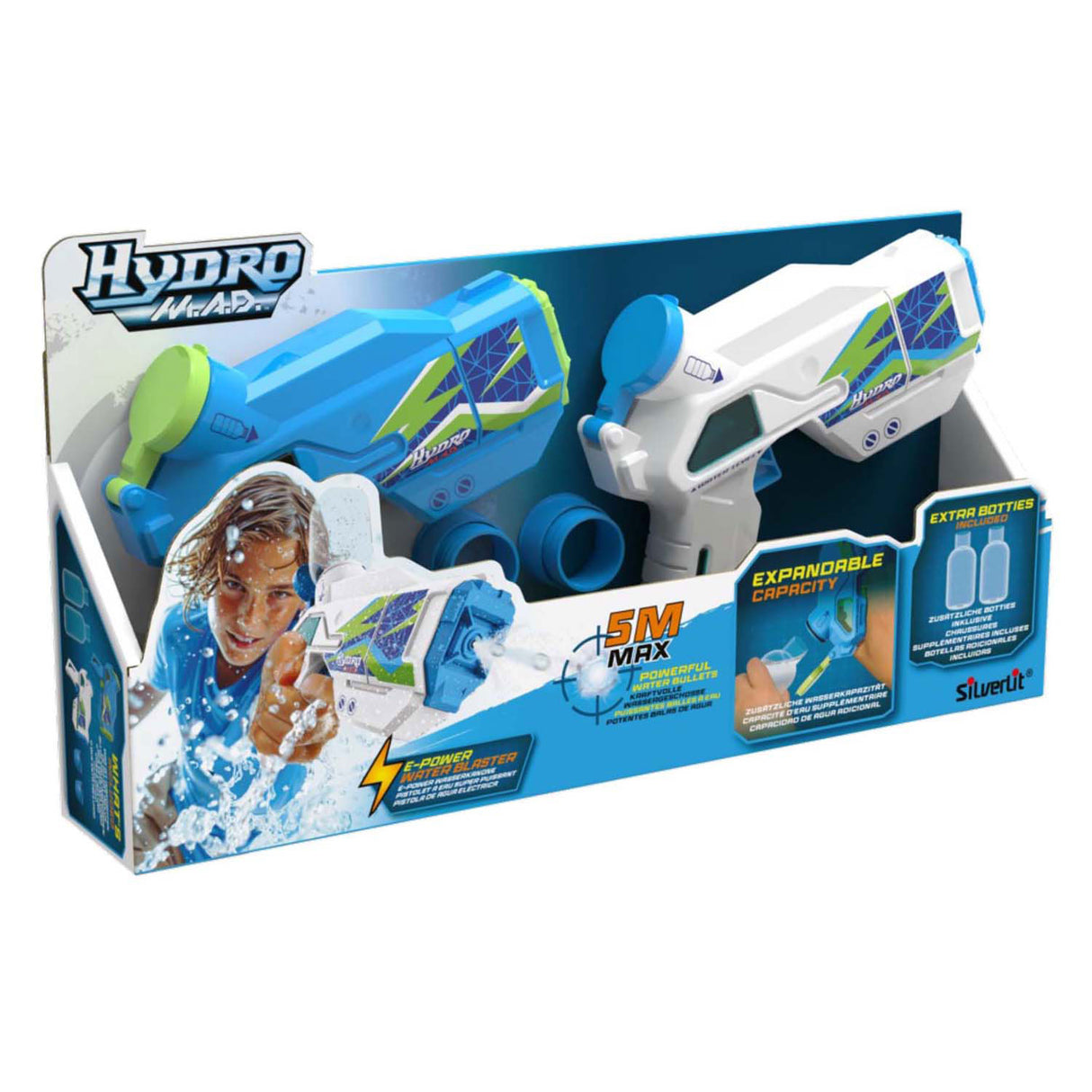 Silverlit hydro mad - mini vattenpistoler 2-pack