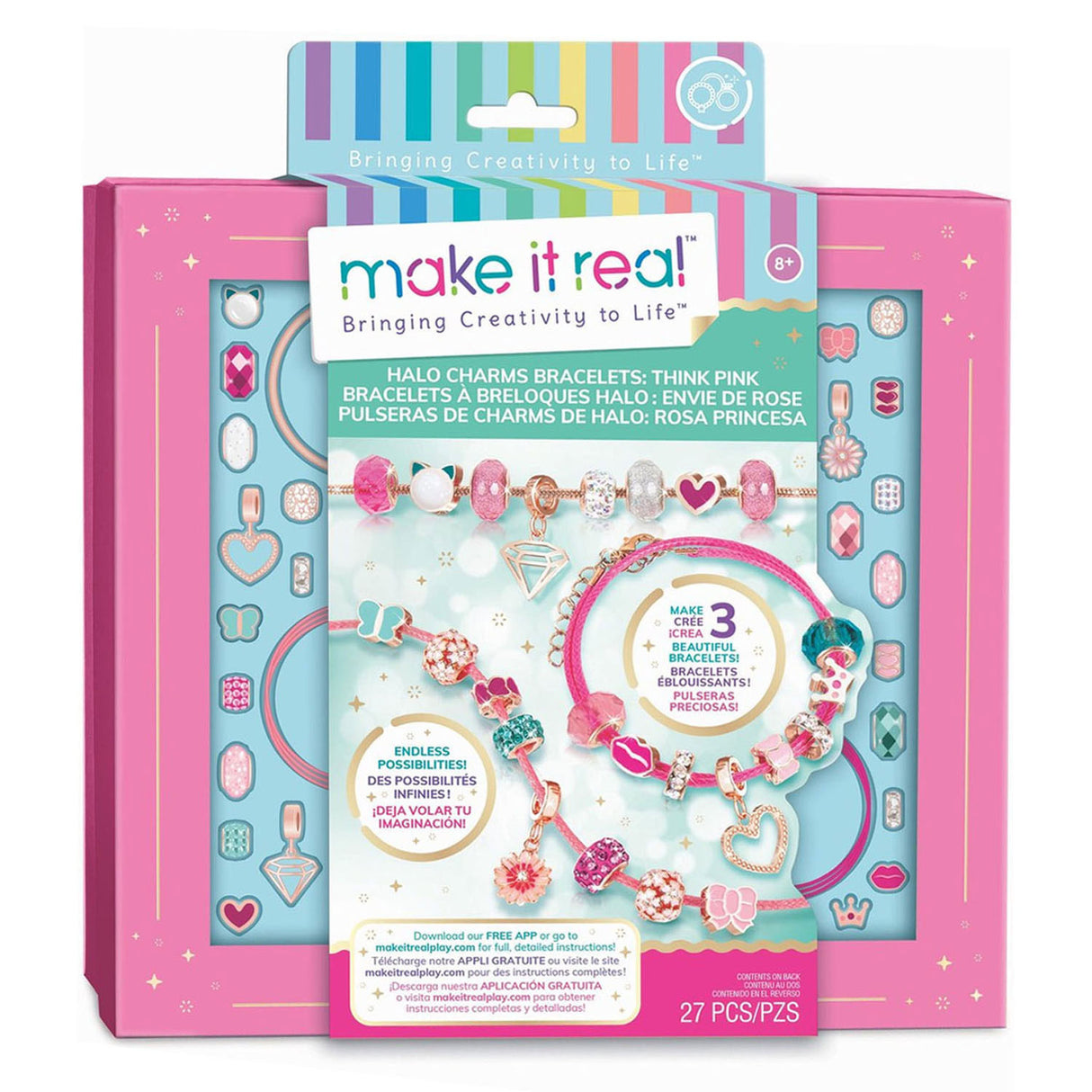 Spectron Make It Real Bracelets with charms