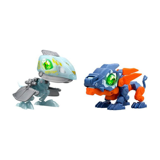 Duo de biopodes Silverlit Dino Cyberpunk