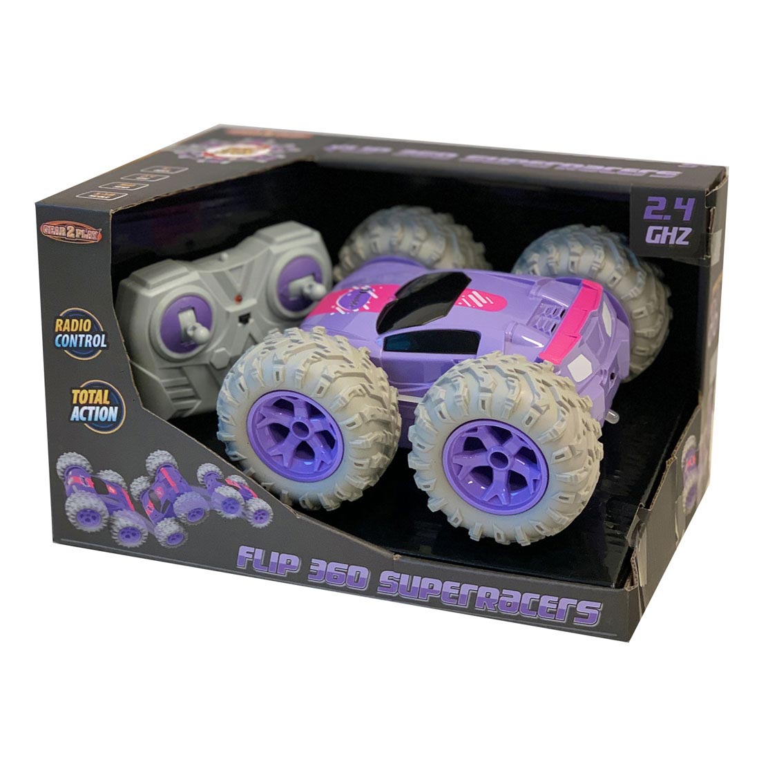 Gear2play Flip 360 Super Racer Racer controllabile Auto Purple