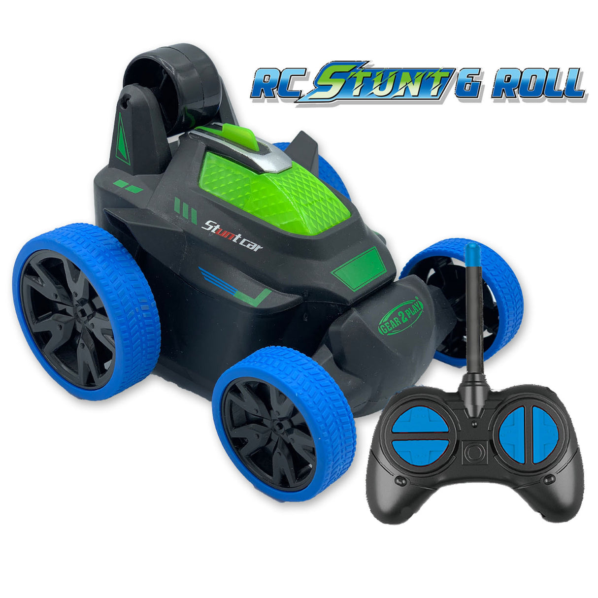 Gear2Play RC Rollo de acrobacias APRODIBLE AZUL