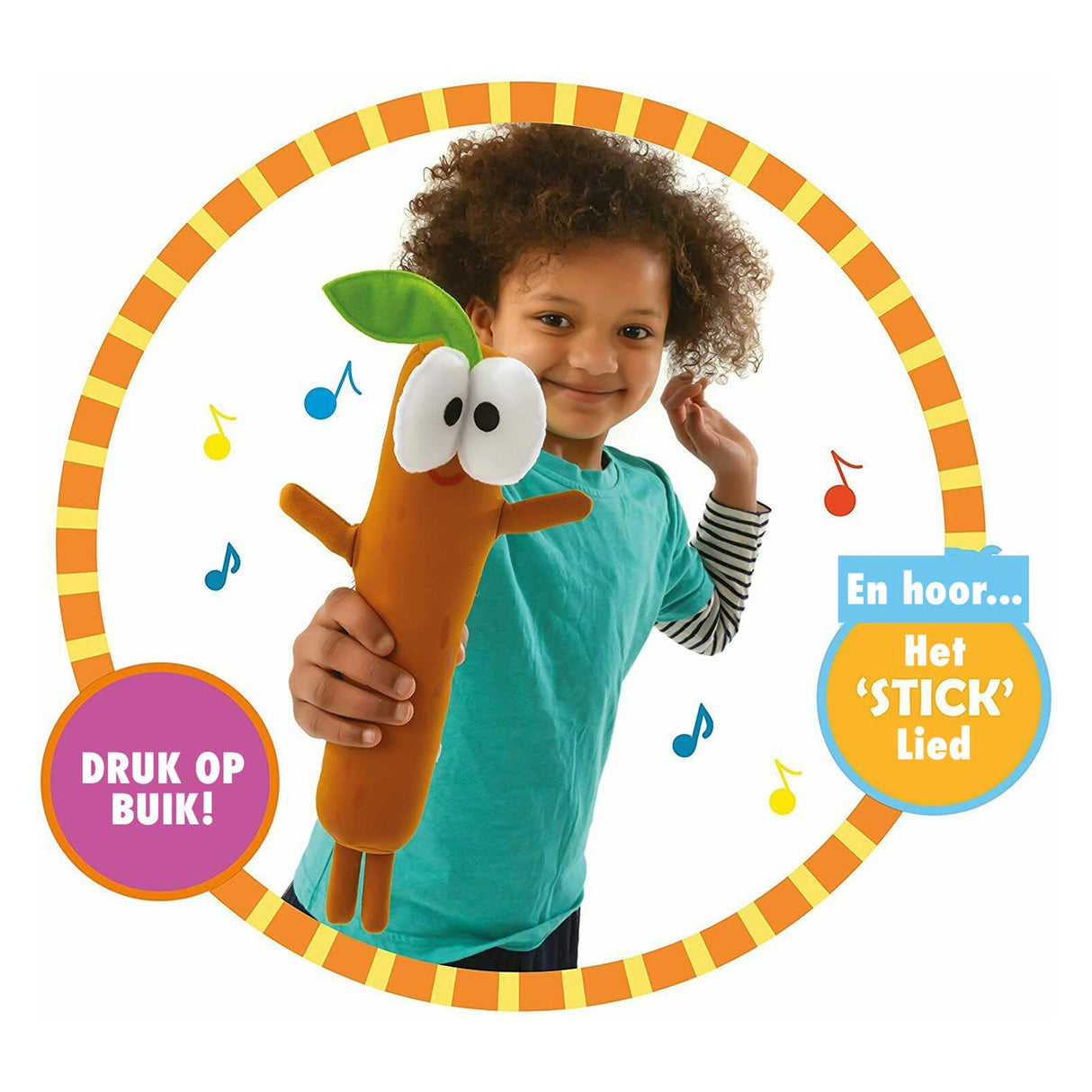 Spectron Hey Duggee Singing Sticky Stick Pluche