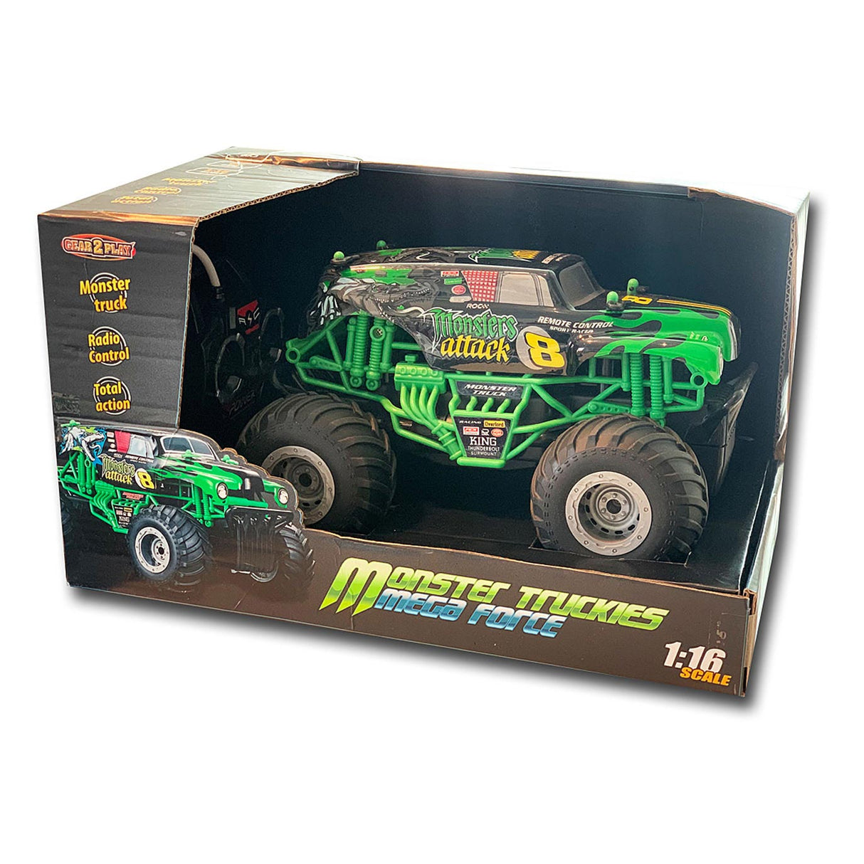 Gangeclay RC Monster Taux Meggorce 1:16 Steeper Auto