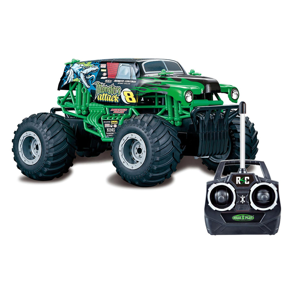 Gear2Play RC Monster Truckies MegaForce 1:16 Careable Car