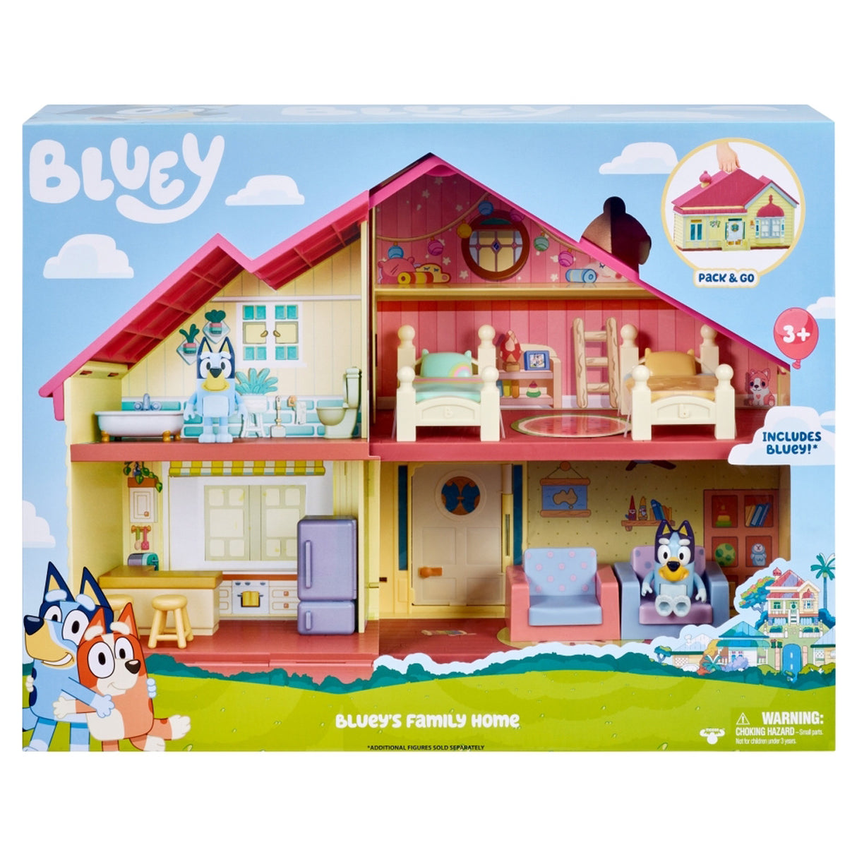 Spectron Bluey Speelhuis mit Accessoires Play Set