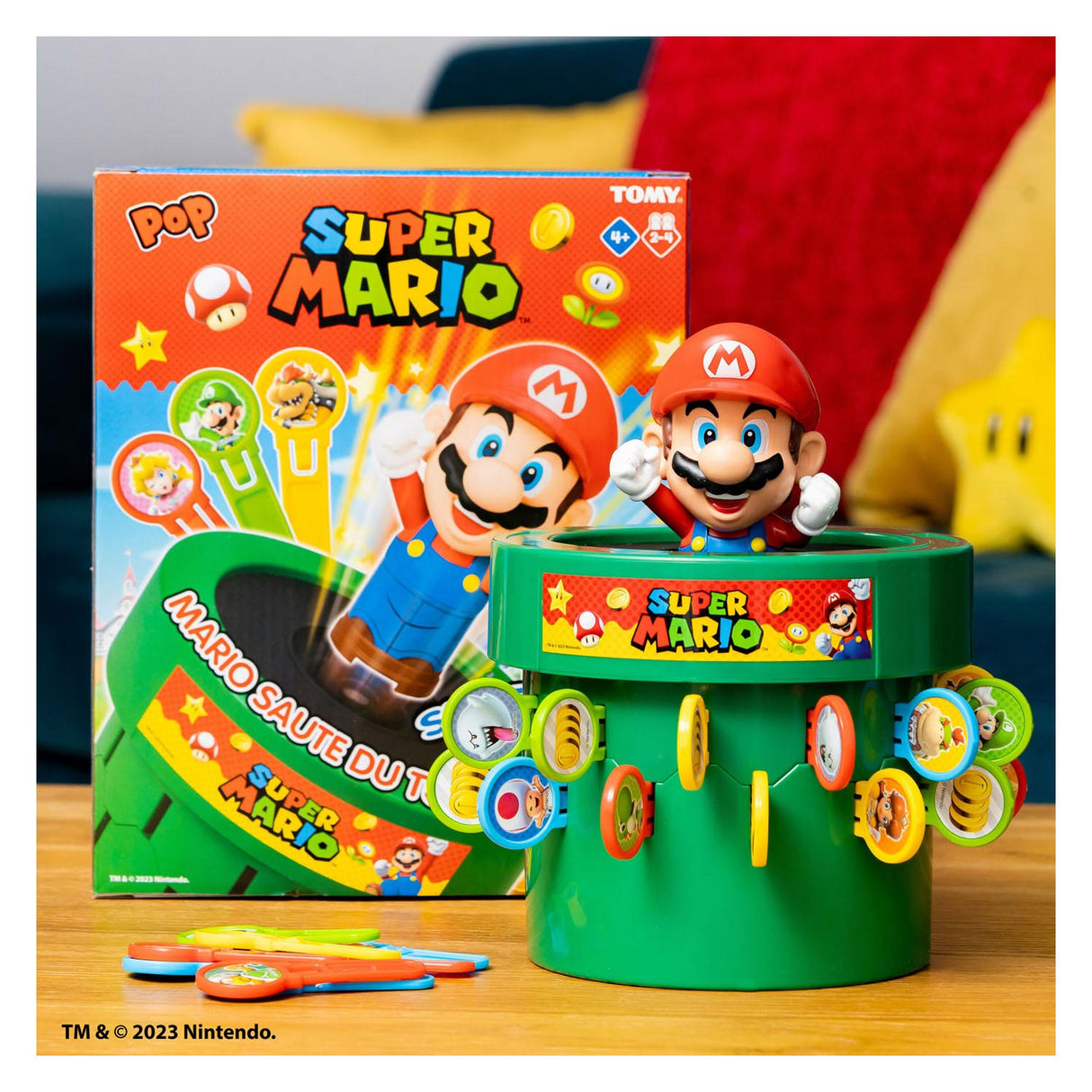 Tomy Pop Up Super Mario Board Game