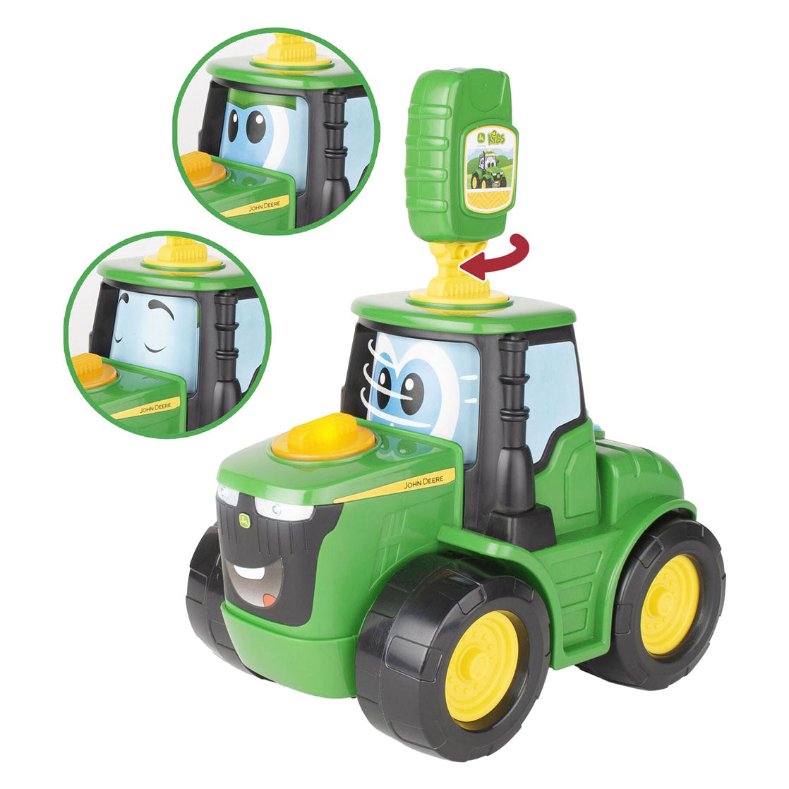 Tomy John Deere Johnny Tractor z Key