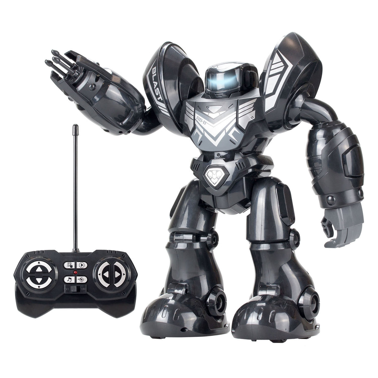 Silverly Robot Robo Blast Black