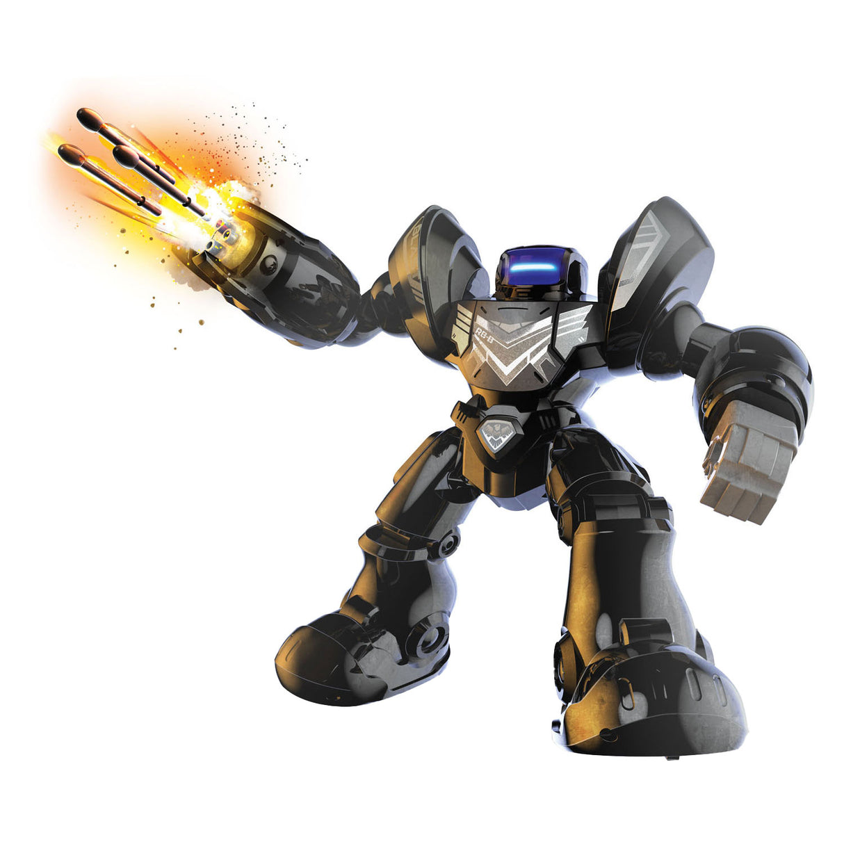 Silverly Robot Robo Blast Black